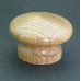 Knob style I 40mm oak lacquered wooden knob